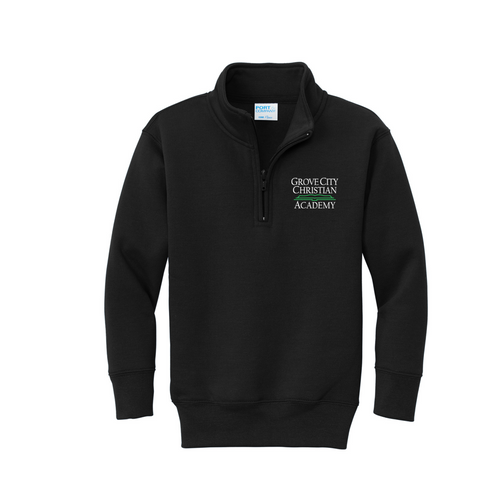 GCCA Youth 1/4 Zip Pullover Sweatshirt