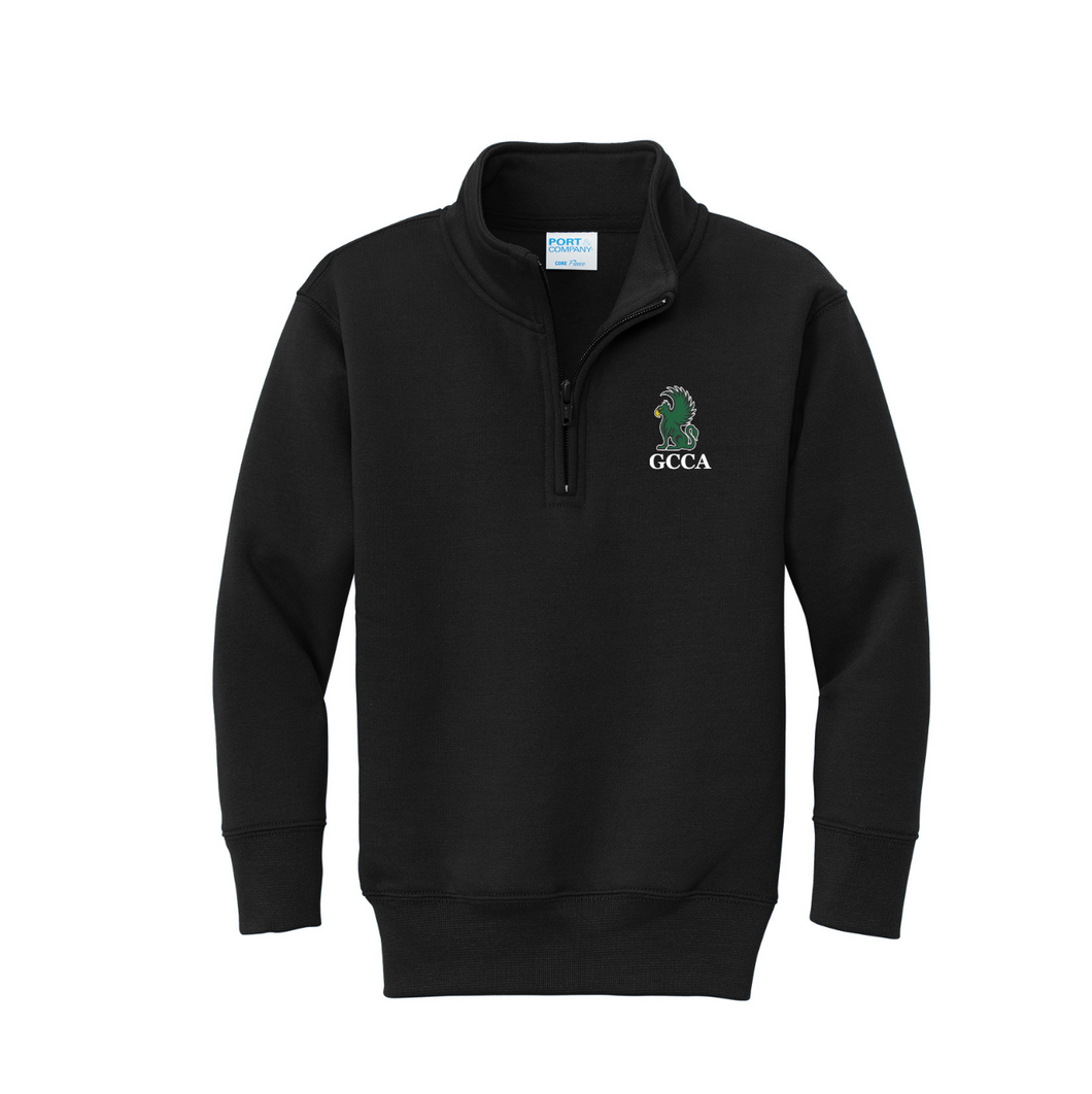 GCCA Unisex Griffin 1/4 Zip Pullover Sweatshirt