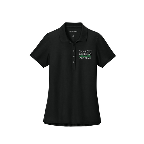 GCCA Women's Logo Pique Polo