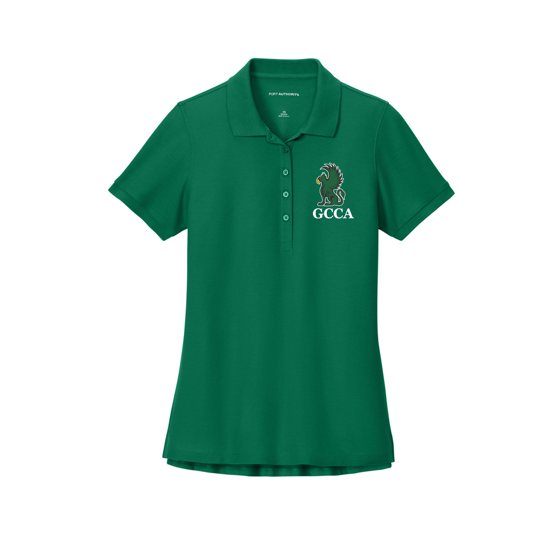 GCCA Women's Griffin Pique Polo