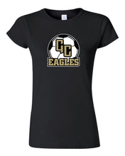 Soccer Ball Ladies Softstyle Tee