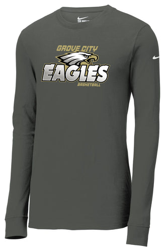 EAGLE HEAD UNISEX NIKE LONG SLEEVE BLEND
