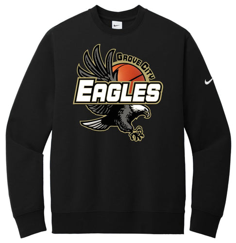 EAGLE CLAWS NIKE UNISEX CREWNECK BLEND