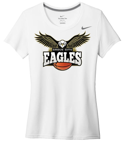 EAGLE WINGS WOMEN'S NIKE PERFORMANCE TEE